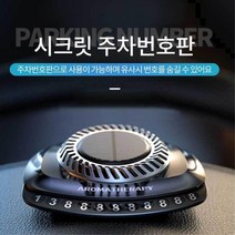 주차번호판 고급차량용 방향제 태양열 선물용디퓨저 냄새제거 벤츠 허브, 블루, 화이트머스크 10ml