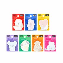 포스트잇 떡메모지 BT21 스탠드점착메모1탄, 단품