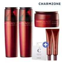 참존 디에이지 레드-애디션 3종 스킨+에멀젼+탄력크림 +아이크림X2개 증정, 1세트