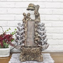 BnH [BnH]낙엽 가습기 실내분수대(실버) SNBS_53, 단품