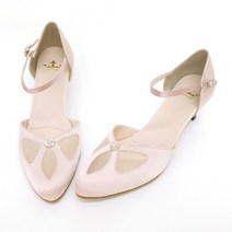 [킹댄스화] 국내제작 맞춤 수제 여성 댄스화 월드제화 K-245, 5cm, 250, 베이지