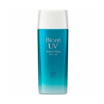 비오레 아쿠아 리치 워터리 젤 SPF50 선크림 90ml 선블록/선크림/선로션, 1개