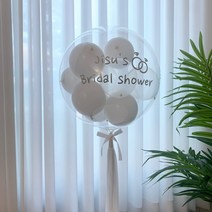 낑깡마켓 24인치(반제품) 레터링풍선 만들기 DIY세트 생일파티 백일 파티풍선, 10.웨딩화이트