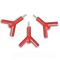 타프메인폴대 길이조절 업라이트 a형 폴대 Y 자형 알루미늄 합금 3 방향 파이프 텐트 캠핑 컬럼 액세서리 33mm 야외 캐노피 천막 폴 분리형 초경량, 황금 1set