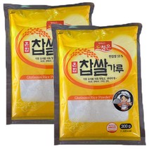 청은 찹쌀가루 혼합 300g 2, 2개