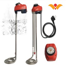 국산 전기 온수히터 3kw 50cm 물히터 물끓이는 돼지꼬리히터 대형 물끓이기 히터봉 물데우기 히터 온수기