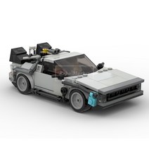 호환블럭 크리에이터 백투더 퓨처 미래형 자동차 MOC-5876 창작 신제품