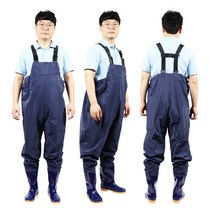 가슴장화 낚시 해루질 농장 갯벌 체스타 전신바지, 265