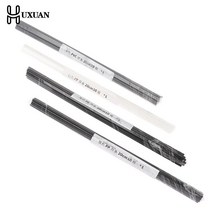 pvc용접봉 pvc용접 전기용접기ABS PE PVC 플라스틱 용접봉 자동차 범퍼 수리 도구 열풍 블랙 화이트 길, 03 PE black