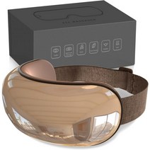 RO CREAT 편두통 아이 마사지기 시력창 마스크 블루투스 음악 가열 진동 눈의 피로 줄여주는 다크 서클 수면 개선 발렌타인 데이 선물용, Purple