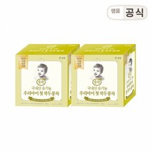 순작 유기농 우리아이 첫 작두콩차 2g, 작두콩+보리 혼합맛, 1개
