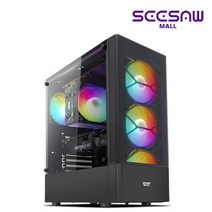 시소몰 게이밍 PRO 추천 조립PC R7-N02 (라이젠7 5700G/DDR4 16GB/NVMe 500GB/RTX3060) 게이밍PC