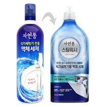 LG 자연퐁 스팀워시 식세기세제 자연퐁 식기세척기 전용 액체 세제 1KG, 1, 본상품선택