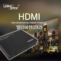 랜스타 LS-MV104N HDMI 2X2 멀티비젼, LANstar]