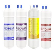 CP-RA401S 전체세트 정수기필터호환 고급형 9인치 단방향 (RO), 없음