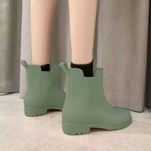 레인부츠 워커 학생 패션 사계절 미끄럼방지 방수내마모 HDM