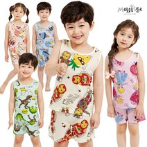 멜리스 유아동 여름 민소매 실내복 내의 균일특가SALE