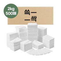 쓱싹 프리미엄 엠보싱 건티슈 벌크형/팩형 200~1000매, 팩형_10팩/1000매