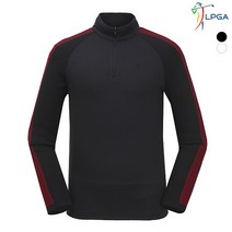 [LPGA골프웨어] 남성 하이브리드 반짚업 티셔츠 (L184TS111P)