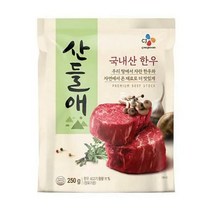 cj 집밥 산들애 국내산 한우 250g 감칠맛 엄마손맛 편리한육수 자취 혼밥 아침국 대용량 식자재, 1개