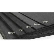 발전기 소음 방지 상자 방음 시트지 1pcs 두께 123510mm eva 폼 시트 흡음, 검은색, 두꺼운 3mm 35x100cm