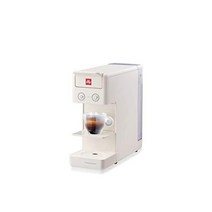 Illy Y3.3 1인용 에스프레소 및 커피 캡슐 머신 12.20x3.9x10.40(흰색), 1개