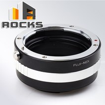 Pixco 렌즈 어댑터 작업 후지 AX 마운트 소니호환 NEX 카메라 A5000 NEX-5T, 한개옵션0