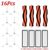 로봇 청소기 걸레 필터 Xiaomi Roborock 1S S50 S55 S5 Max S6MaxV S6 액세서리 용 Hepa 브러시 진공 부품 진공 2, XM038
