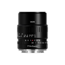 TTArtisan APS-C 40mm F2.8 수동 매크로 렌즈 EOS-M용