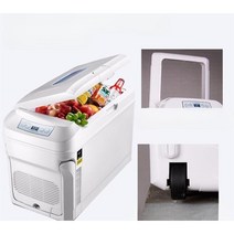 차량용 미니냉장고 자동차 여행용 야외 냉장고, 10L 디지털 12V 220V 싱글코어