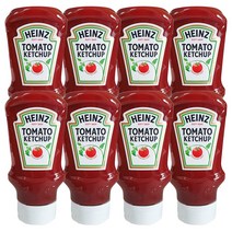 하인즈 토마토 케첩 460g 토마토 63% 비건 베지테리언 케찹 케챂 대용량 글루텐프리, 460g x 8개