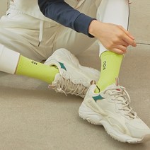 엑스미스 유앤미 테이프라인 포인트 여성용 스포티 패션 양말