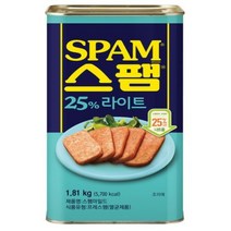 스팸 25% 라이트, 1.81kg, 1개