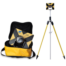 도로 측정기 광파기 거리 삼각대 세트 싱글 프리즘, 프리즘 + 센터링 브래킷_옵션 이미지 참조