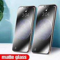 2개/몫 매트 애플 아이폰 14 미니 프로 x 8 7 6 플러스 보호 프로텍터 유리 필름, 01 Matte Glass (2 PCS ), 21 For i핸드폰 휴대폰 14 프로