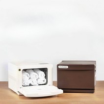 타올온장고 전기 타월보온고 업소용 소독, 일반흰색 8L-UV 가열 소독 및 UV