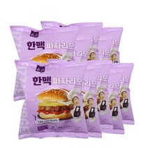 한맥 식품 참맛 있는 피자리오 햄버거 냉동180gx10개, 1세트