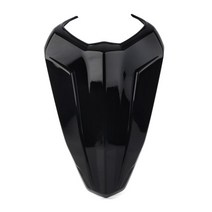 [해외]오토바이 시트 백 커버 뒷좌석 승객 카울 페어링 ABS Yamaha YZF R15 V3 2017 2018 2019 2020 2021, 검은 색