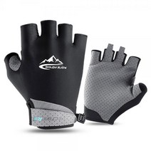 남녀 스포츠 반장갑XG22 여름 등산 캠핑 자전거 장갑, 화이트L