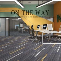 세련된 카펫 사무실 방음 두꺼운 PVC 호텔 상업용, 핑크   25x100CM/5평방미터 20