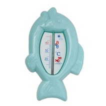 샤워기 온도계 led 디지털 수온 아기를 위한 물 센서 만화 떠 있는 사랑스러운 물고기 아이 목욕 장난감 귀여운 플라스틱 욕조 아기, [01] Blue