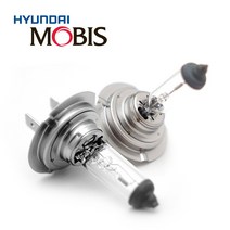 현대모비스 순정교체형 램프 전조등 안개등 헤드라이트 12V 24V H4 H7 롱라이프, 1세트, 모비스BOX_H3_24V 55W