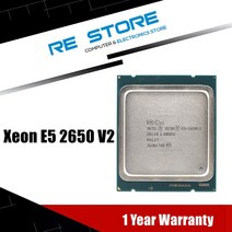 인텔-제온 E5 2650 V2 LGA 2011 CPU 프로세서 8 코어 2.6GHz 20M 95W SR1A8 2650V2 지원 X79 마더 보드