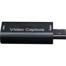 [해외]4K 비디오 캡처 카드 HDMI 호환 USB3.0 게임 1080P 그래버 동글 OBS 캡처 카드 게임 캡처 카드 라이브, USB2.0 비디오 캡처