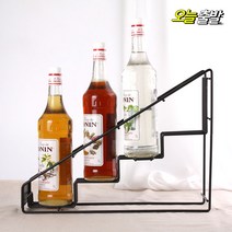 카페 시럽 디스펜서 4단 소스 거치대 아이디어상품, 커빙 시럽디스펜서 4구, 1개