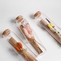 편지 유리병 편지지 남자친구 기념일 이벤트 꽃 감동 여자친구 Dearest, 퍼플선셋