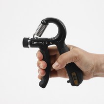 체력시험 악력운동 헤비그립 카운터 악력기 블랙