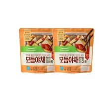 풀무원 [반듯한식]모듬야채 한입장아찌 (300g) [우리집영양식] [깔끔한맛], 6개