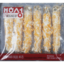 냉동 빵가루 새우 6미 (헤드온) 300g