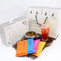 설다원 수제 한방차 대추차 생강 수정과 오미자 십전대보차 4종 시리즈, 선물세트 24팩(100ml), 10.십전대보차+대추차 + 고명서비스
